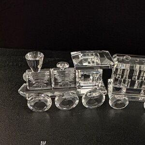 Swarovski Crystal train set